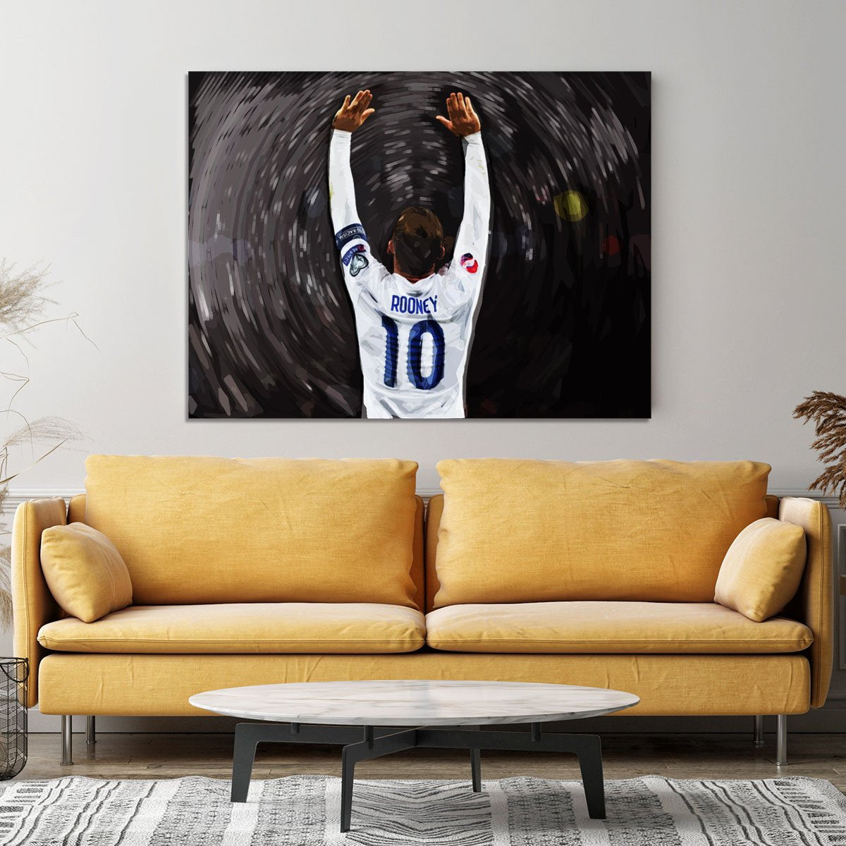 Rooney England Canvas Print or Poster