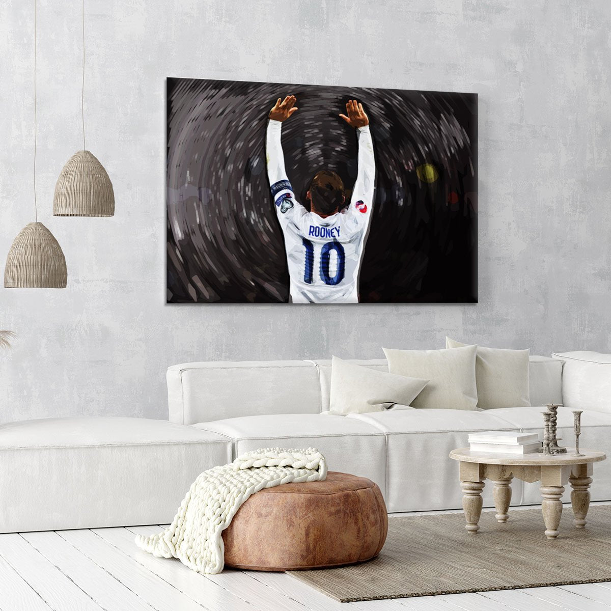 Rooney England Canvas Print or Poster