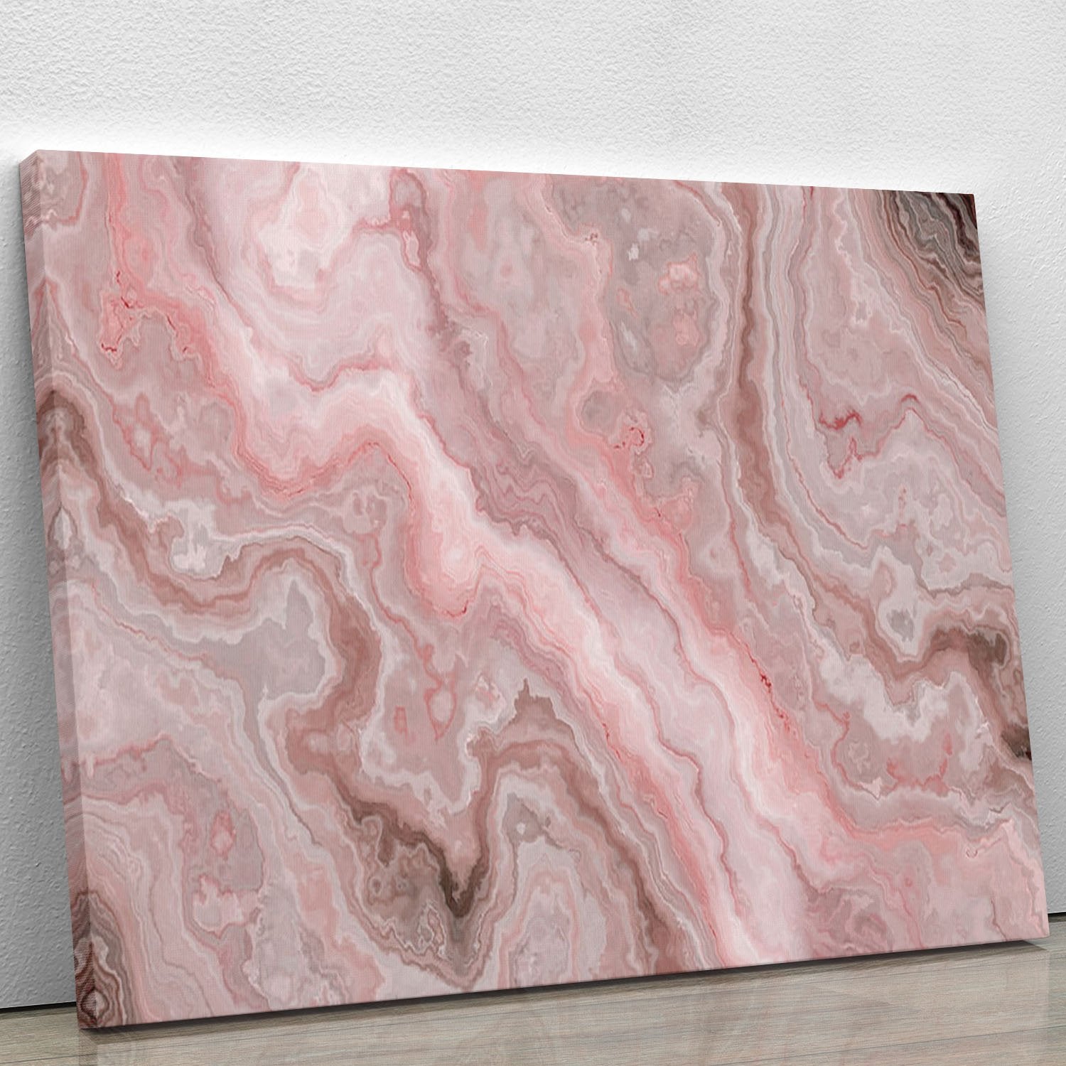 Rose Marble Canvas Print or Poster
