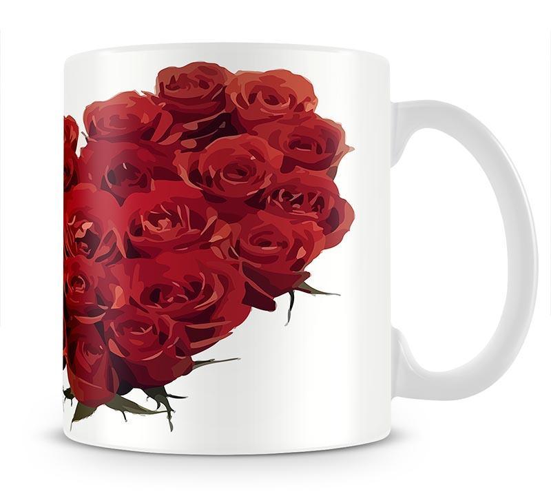 Rose Mug - Canvas Art Rocks - 1