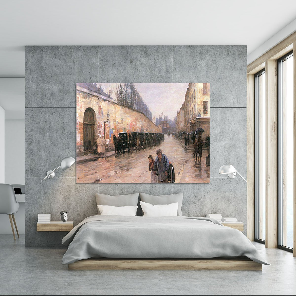 Rue Bonaparte by Hassam Canvas Print or Poster