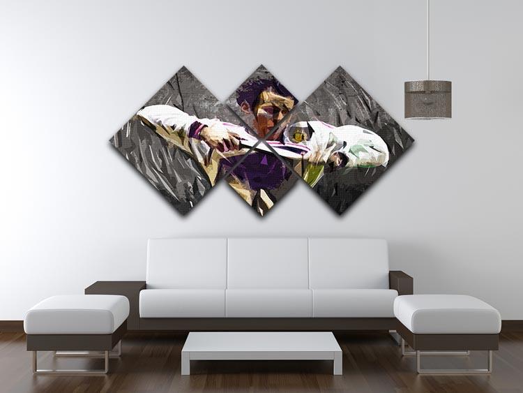 Ryan Giggs 4 Square Multi Panel Canvas - Canvas Art Rocks - 3
