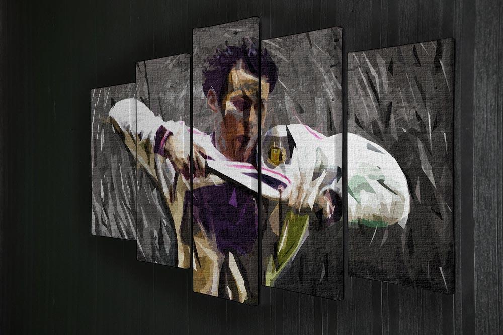 Ryan Giggs 5 Split Panel Canvas - Canvas Art Rocks - 2