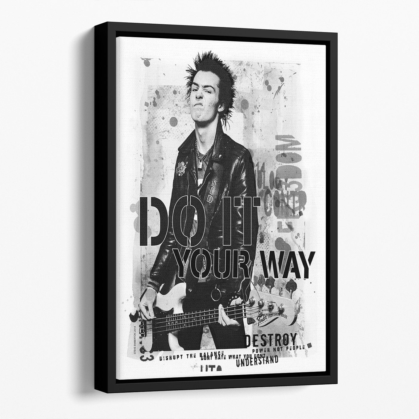 Sid My Way Canvas