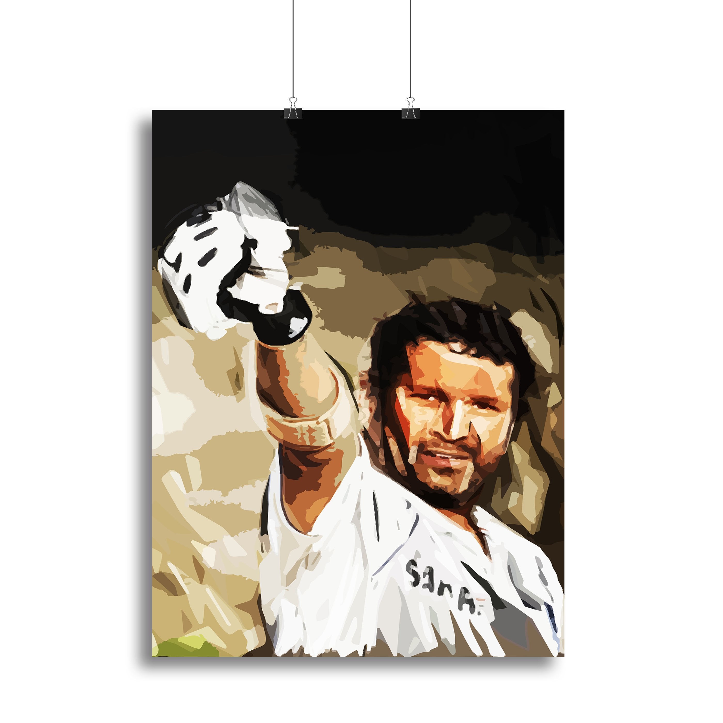 Sachin Tendulkar Canvas Print or Poster