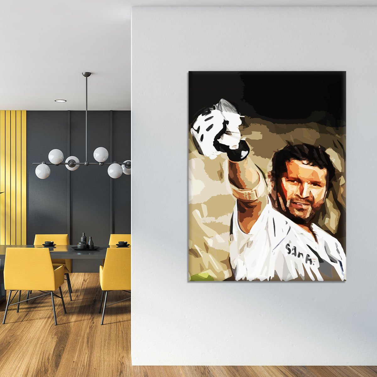 Sachin Tendulkar Canvas Print or Poster