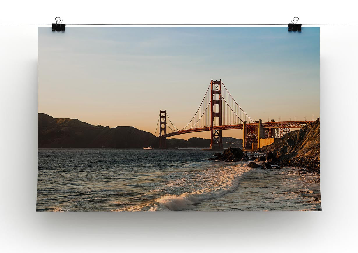 San Francisco Bridge Print - Canvas Art Rocks - 2