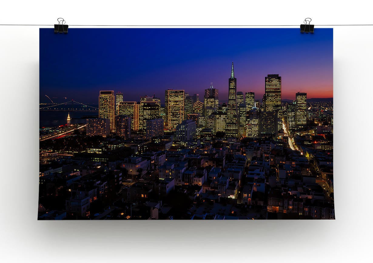 San Francisco Print - Canvas Art Rocks - 2