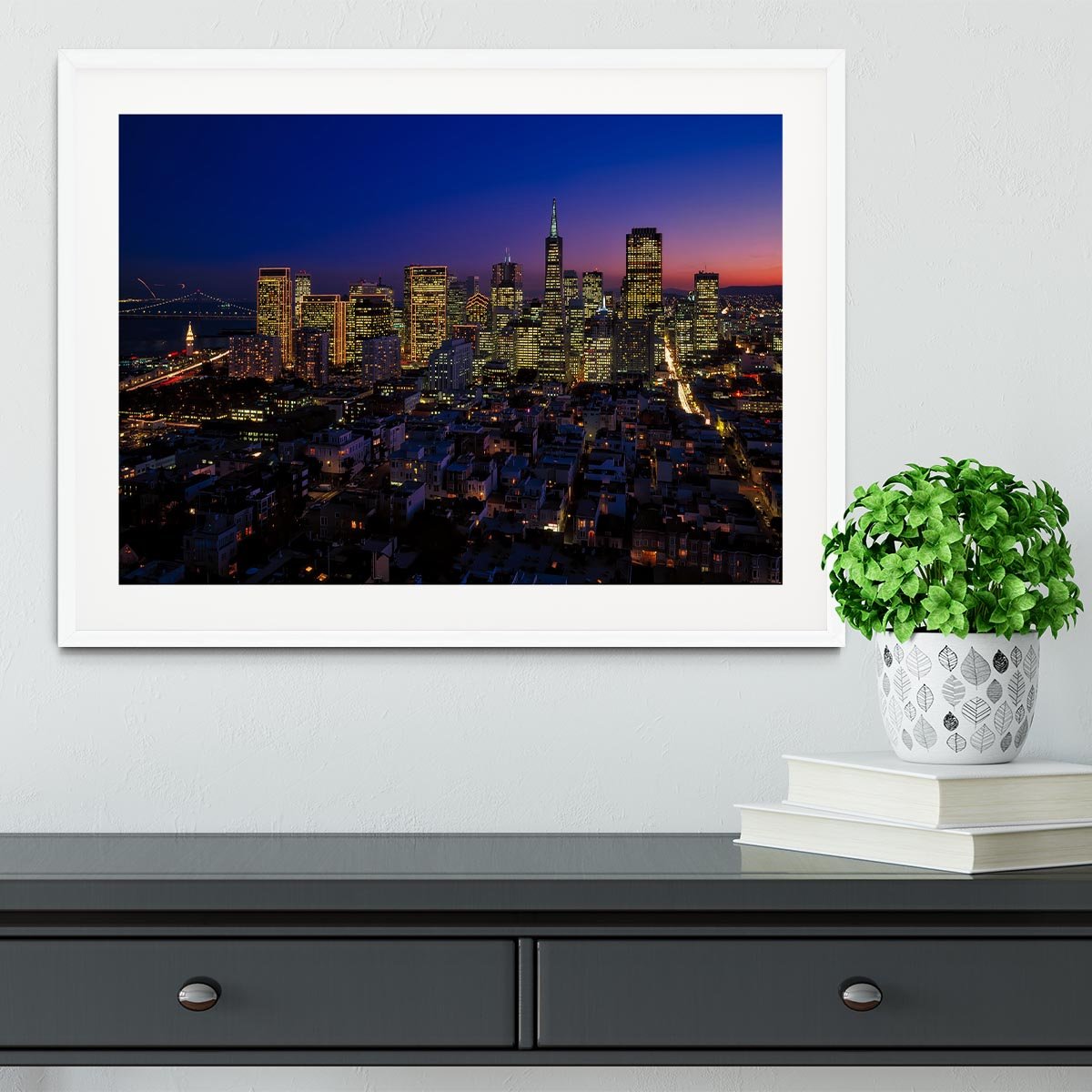 San Francisco Framed Print - Canvas Art Rocks - 5