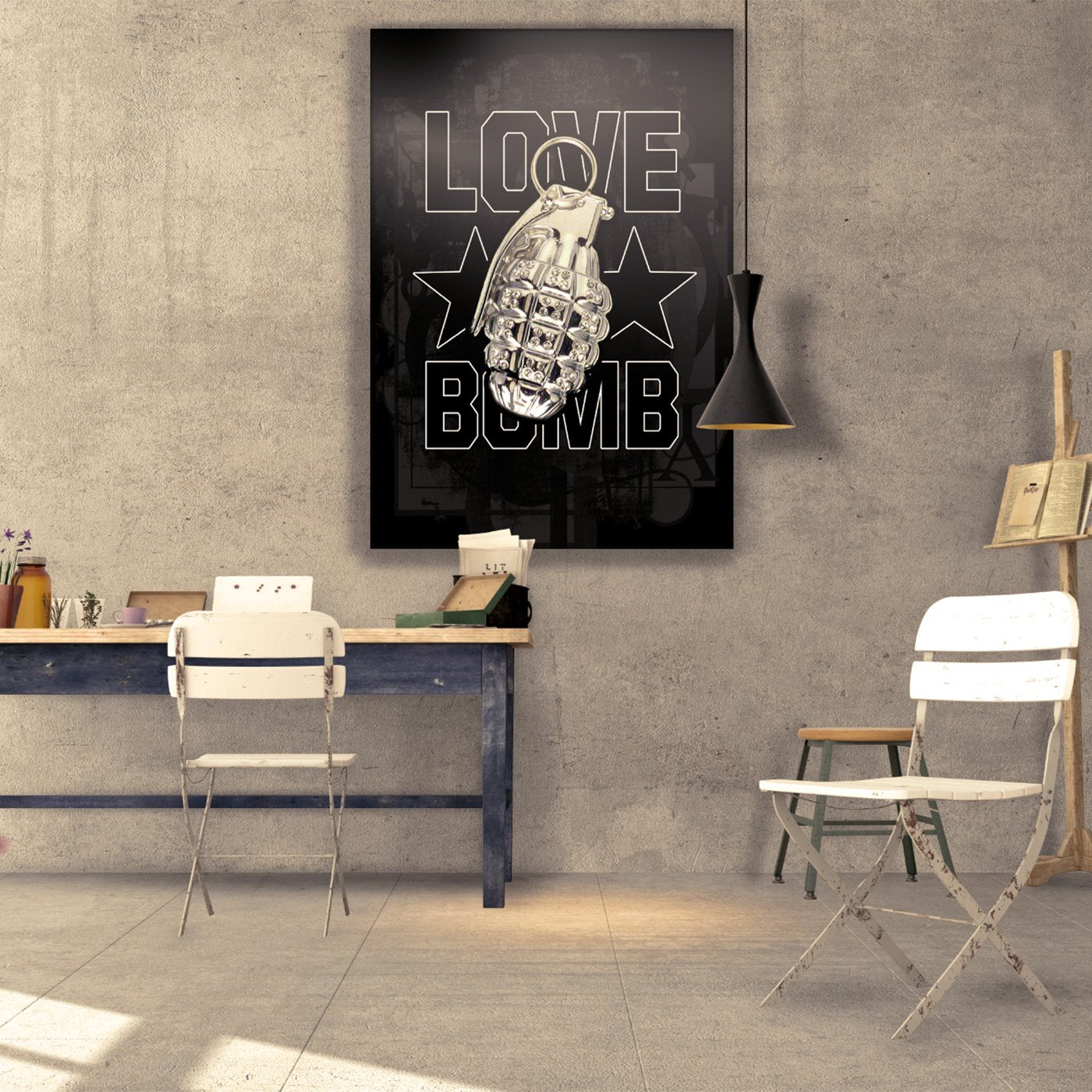 Love Bomb Canvas