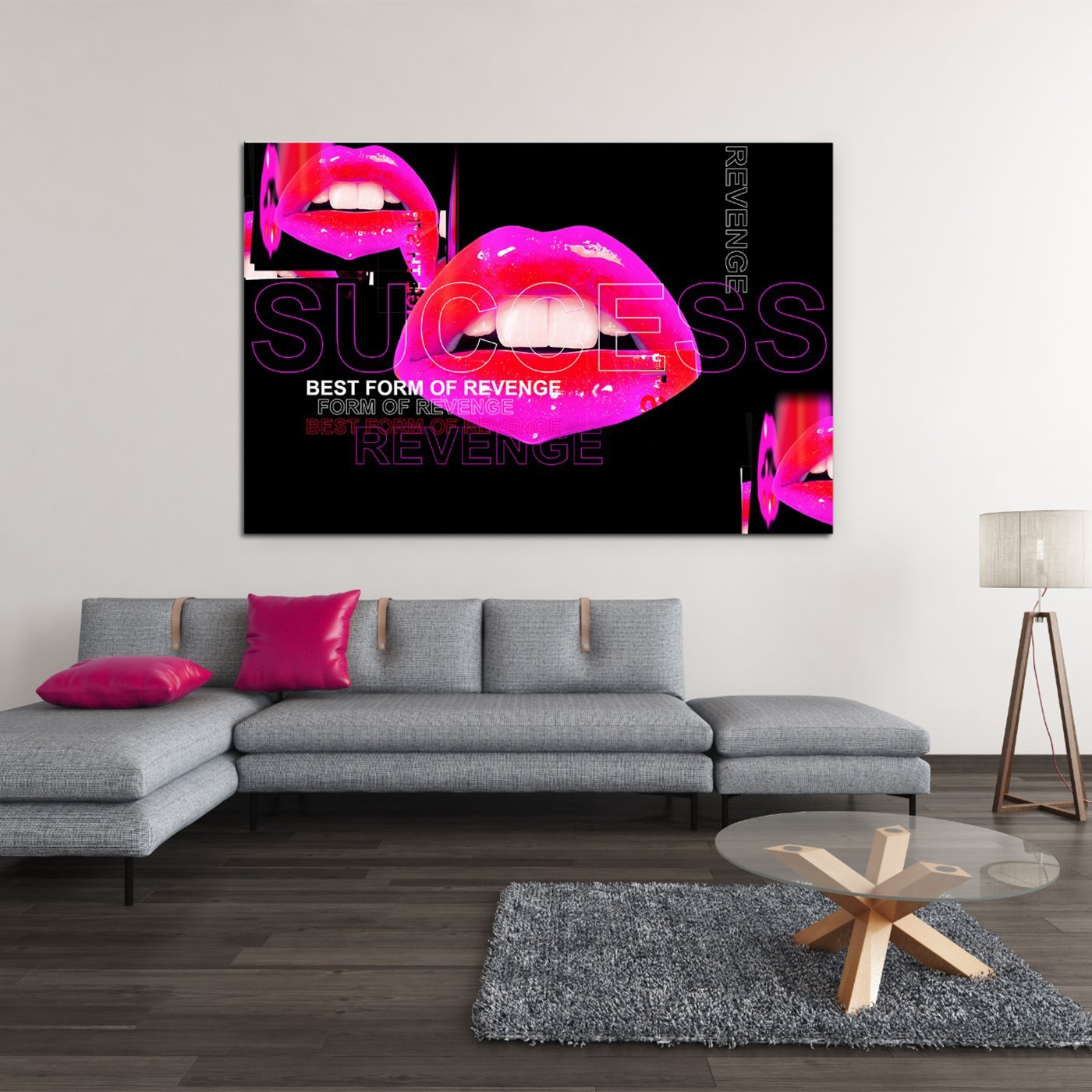 Success Lips Canvas