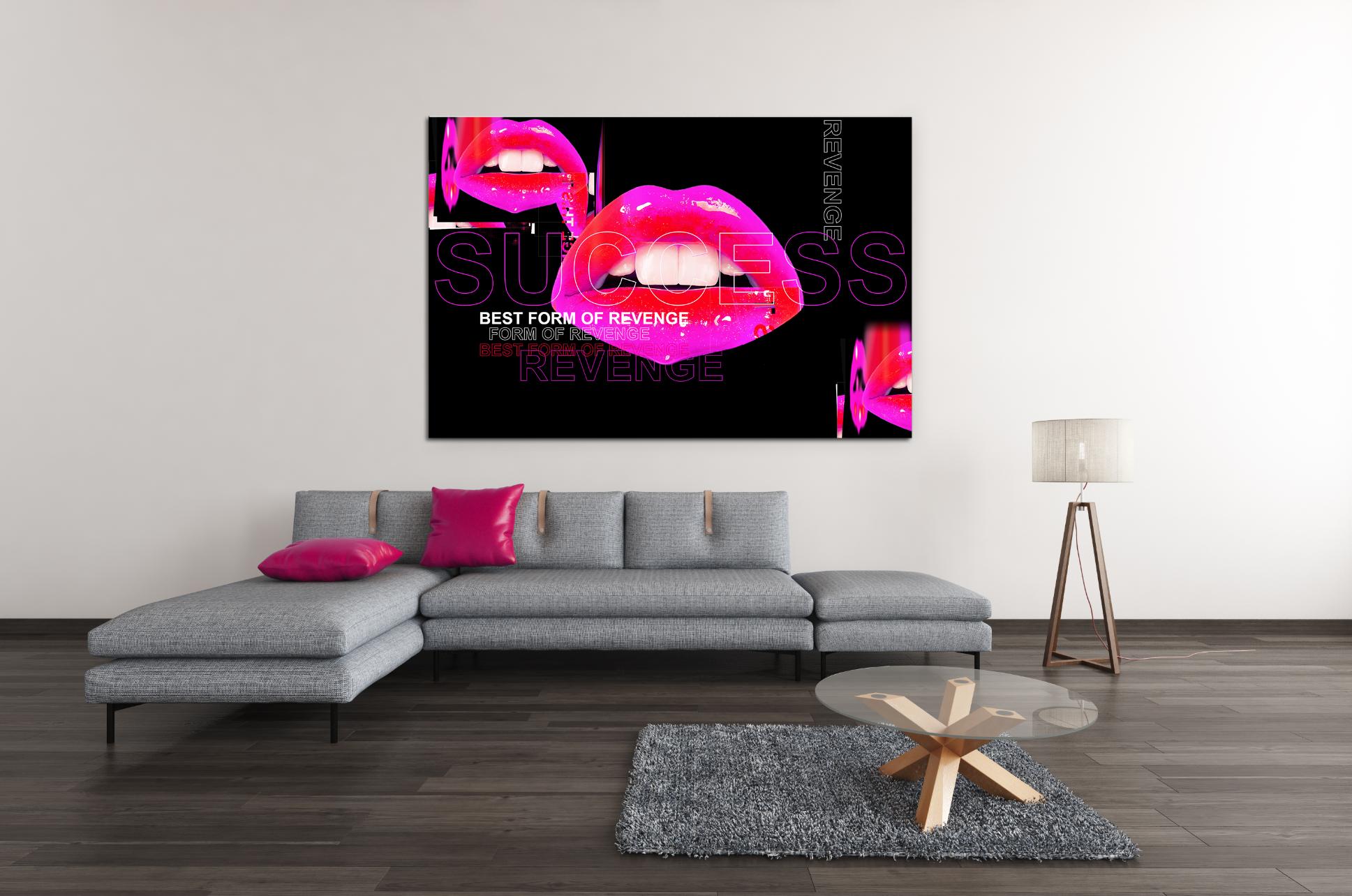 Success Lips Canvas