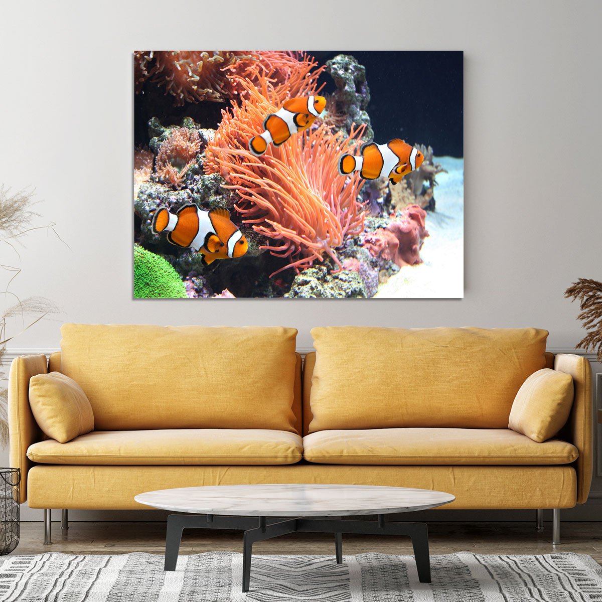 Sea anemone Canvas Print or Poster