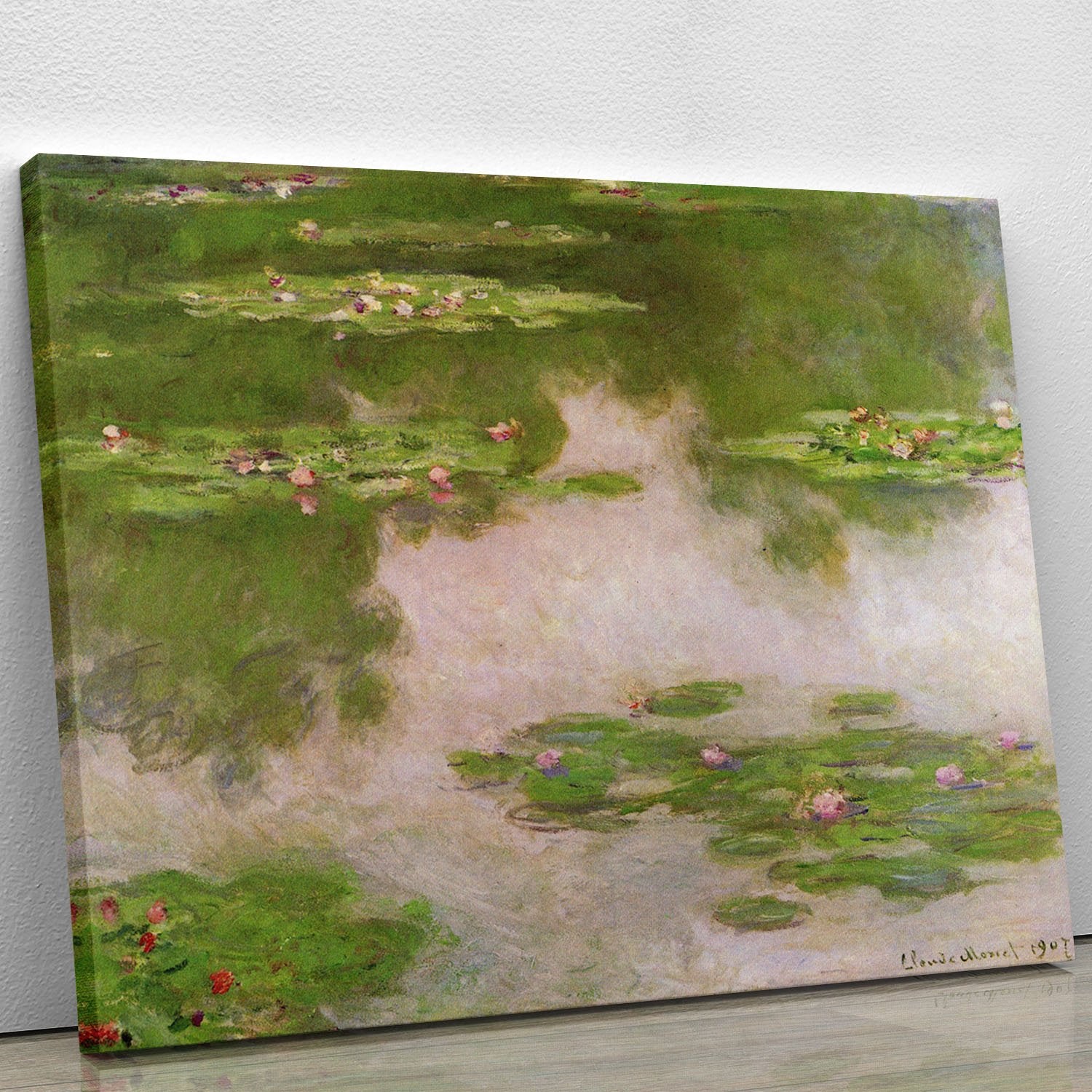 Sea roses 2 by Monet Canvas Print or Poster
