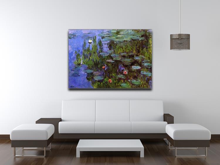 Sea roses by Monet Canvas Print & Poster - Canvas Art Rocks - 4