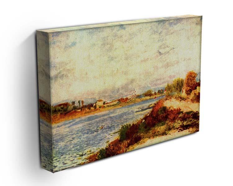 Seine in Argenteuil by Renoir Canvas Print or Poster - Canvas Art Rocks - 3
