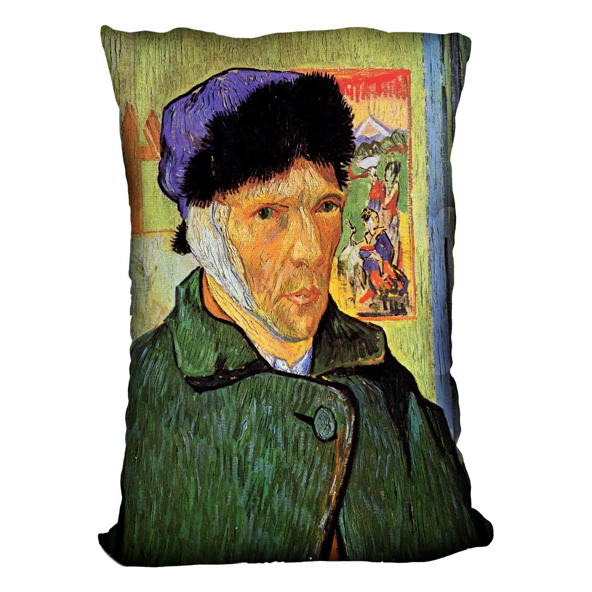 Self-Portrait 11 by Van Gogh Throw Pillow