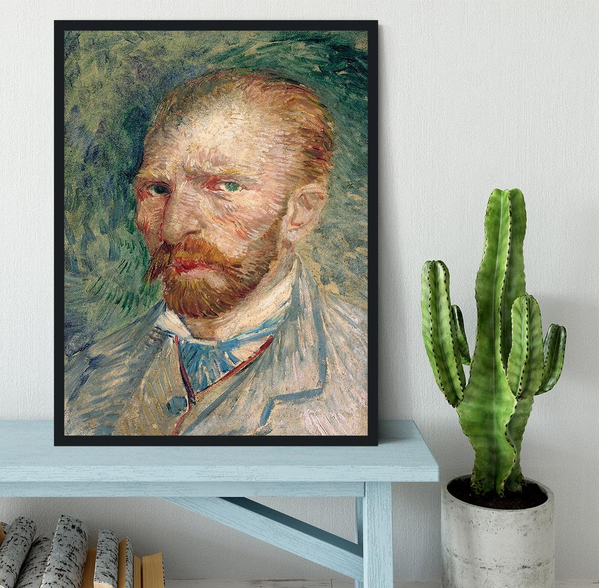 Self-Portrait 4 Framed Print - Canvas Art Rocks - 2