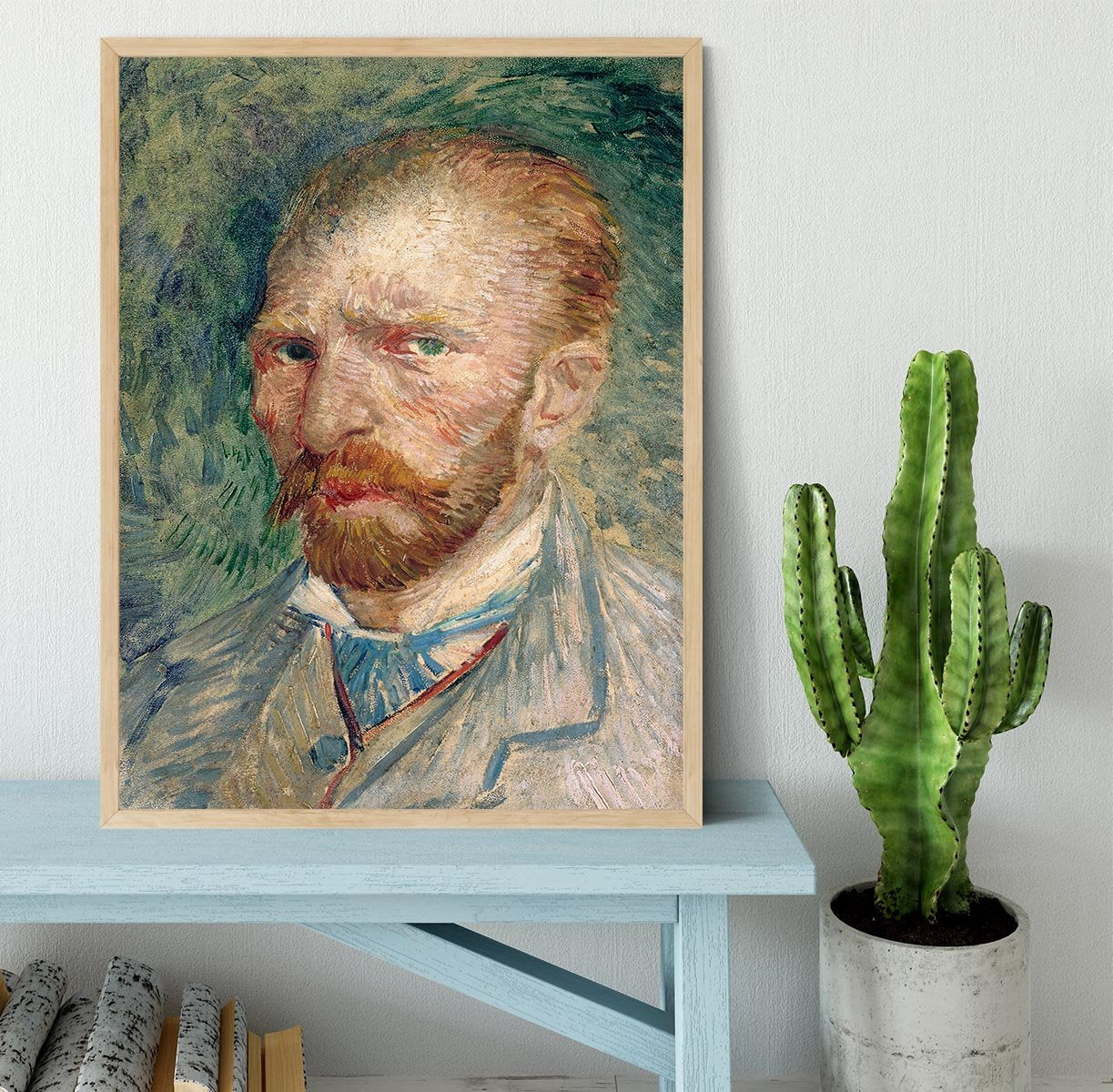 Self-Portrait 4 Framed Print - Canvas Art Rocks - 4