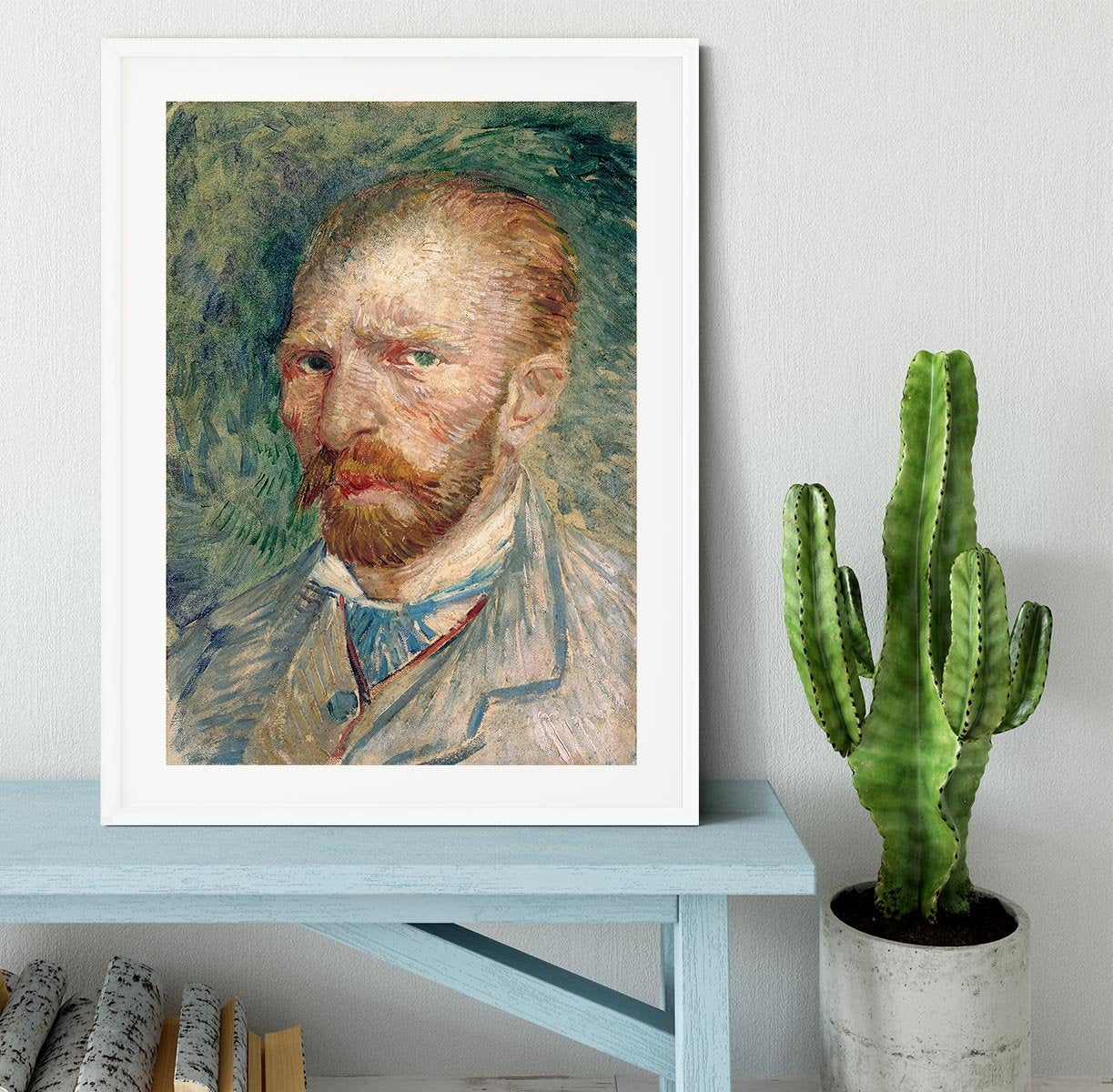 Self-Portrait 4 Framed Print - Canvas Art Rocks - 5