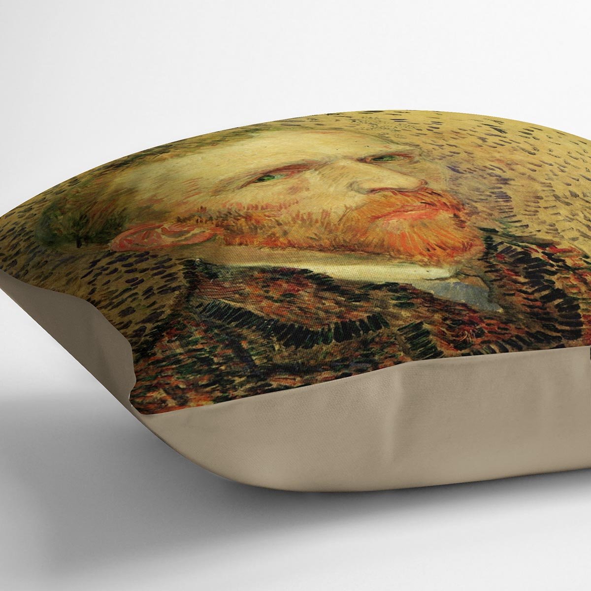 Self-Portrait 5 by Van Gogh Throw Pillow