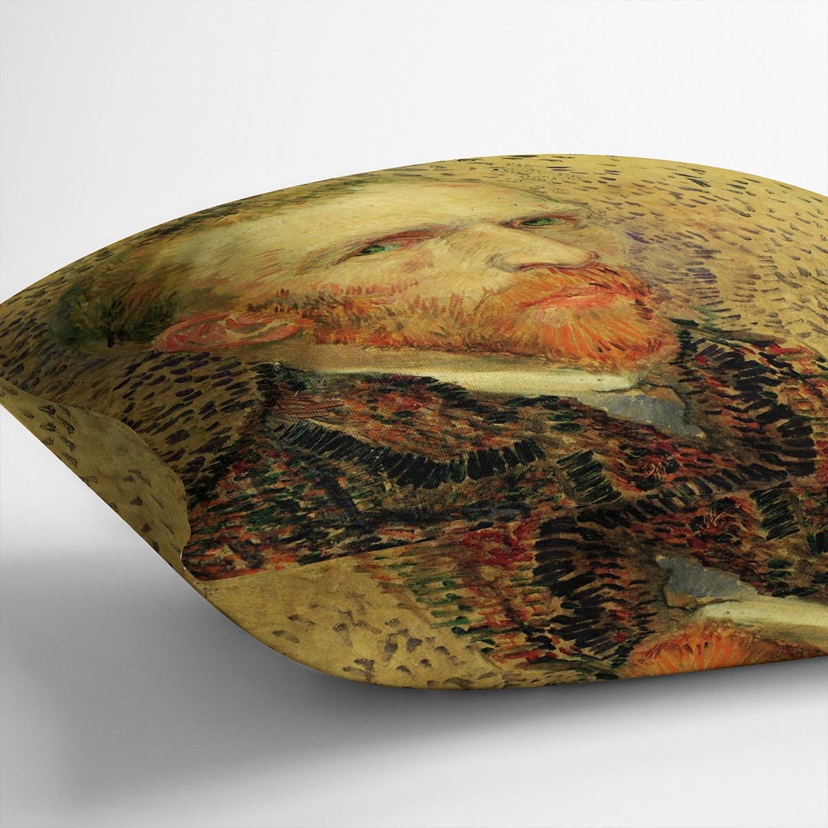 Self-Portrait 5 by Van Gogh Throw Pillow