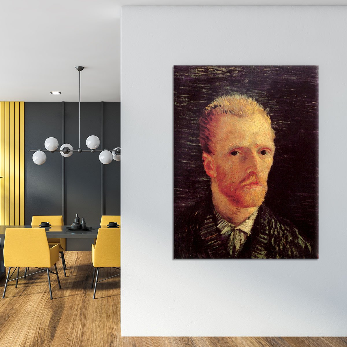 Self-Portrait 6 by Van Gogh Canvas Print or Poster
