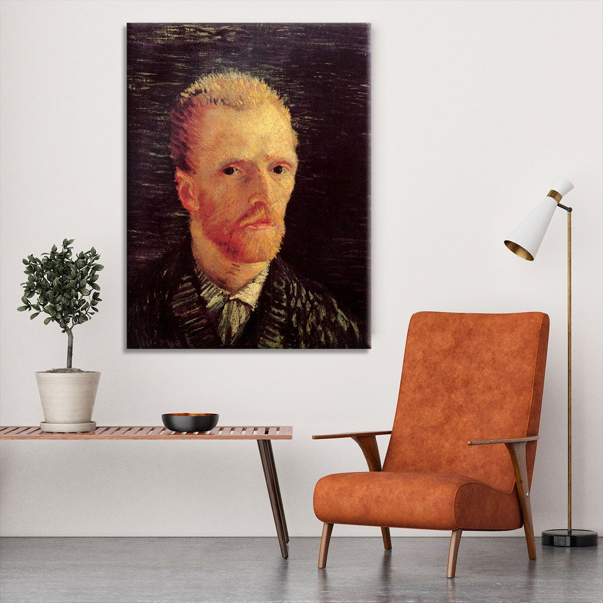 Self-Portrait 6 by Van Gogh Canvas Print or Poster