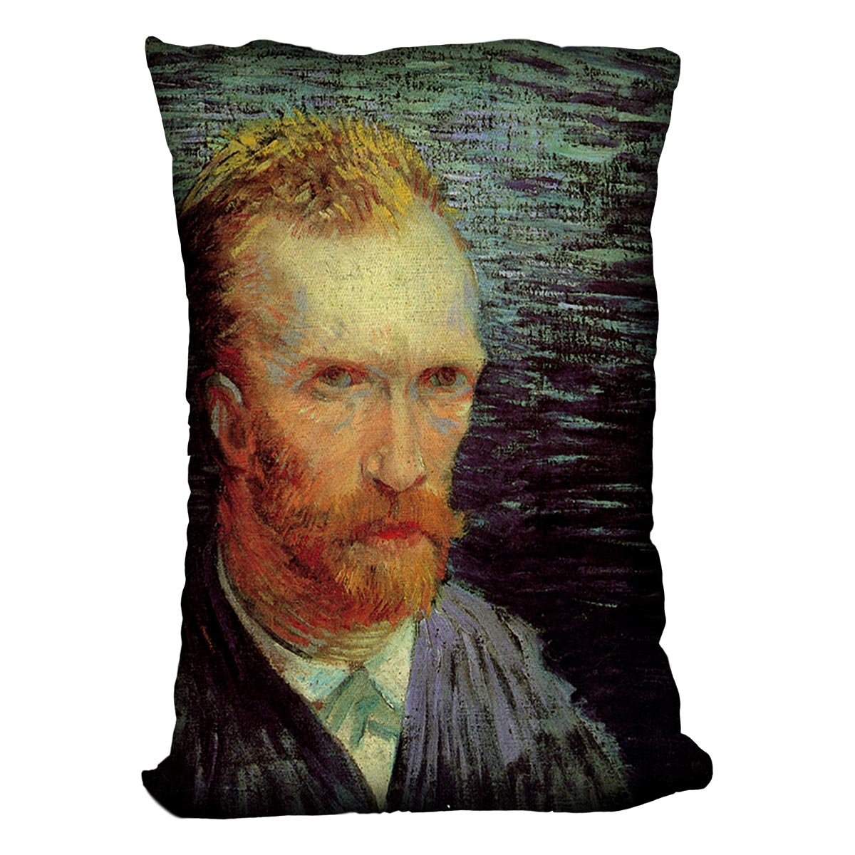 Self-Portrait 7 by Van Gogh Throw Pillow