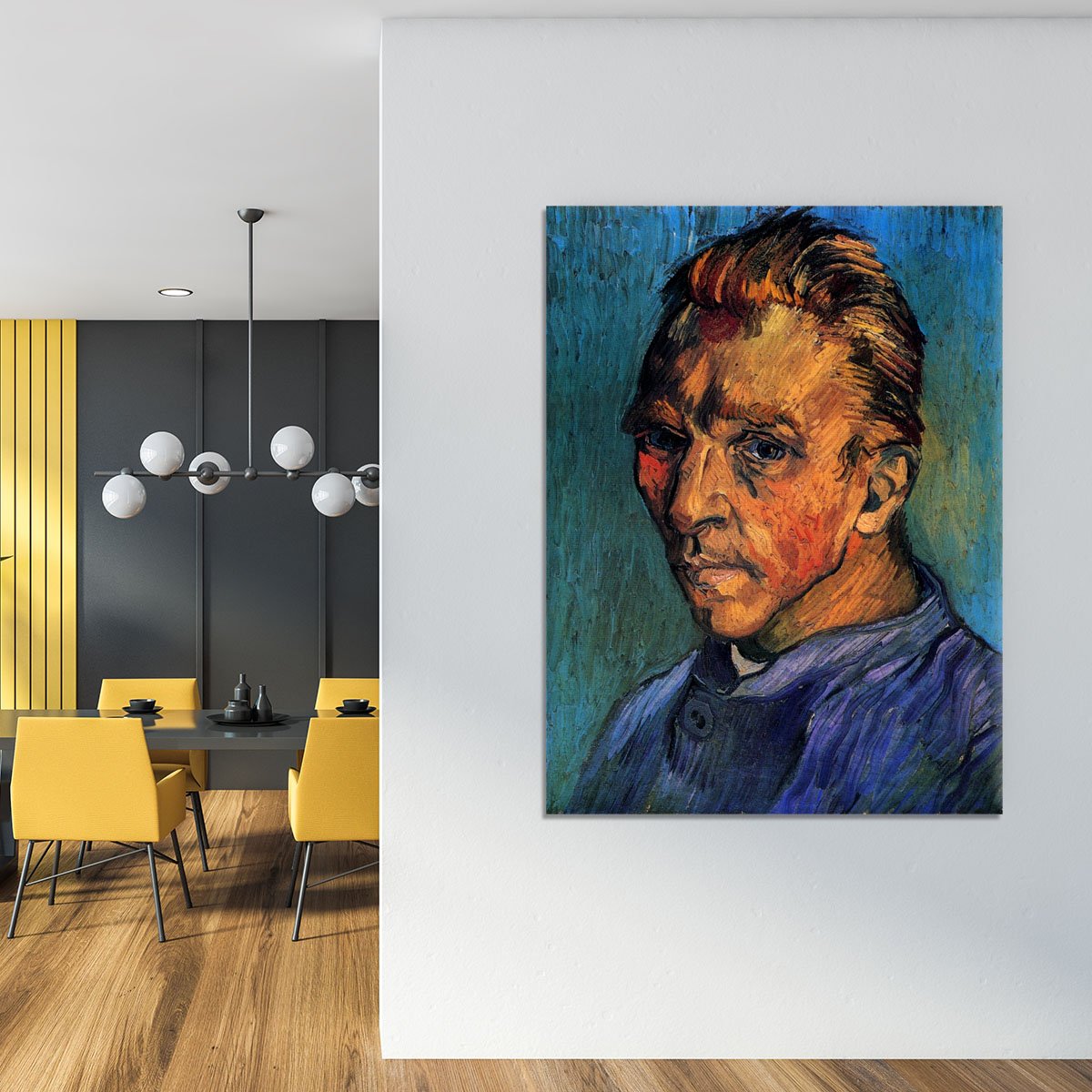 Self-Portrait by Van Gogh Canvas Print or Poster