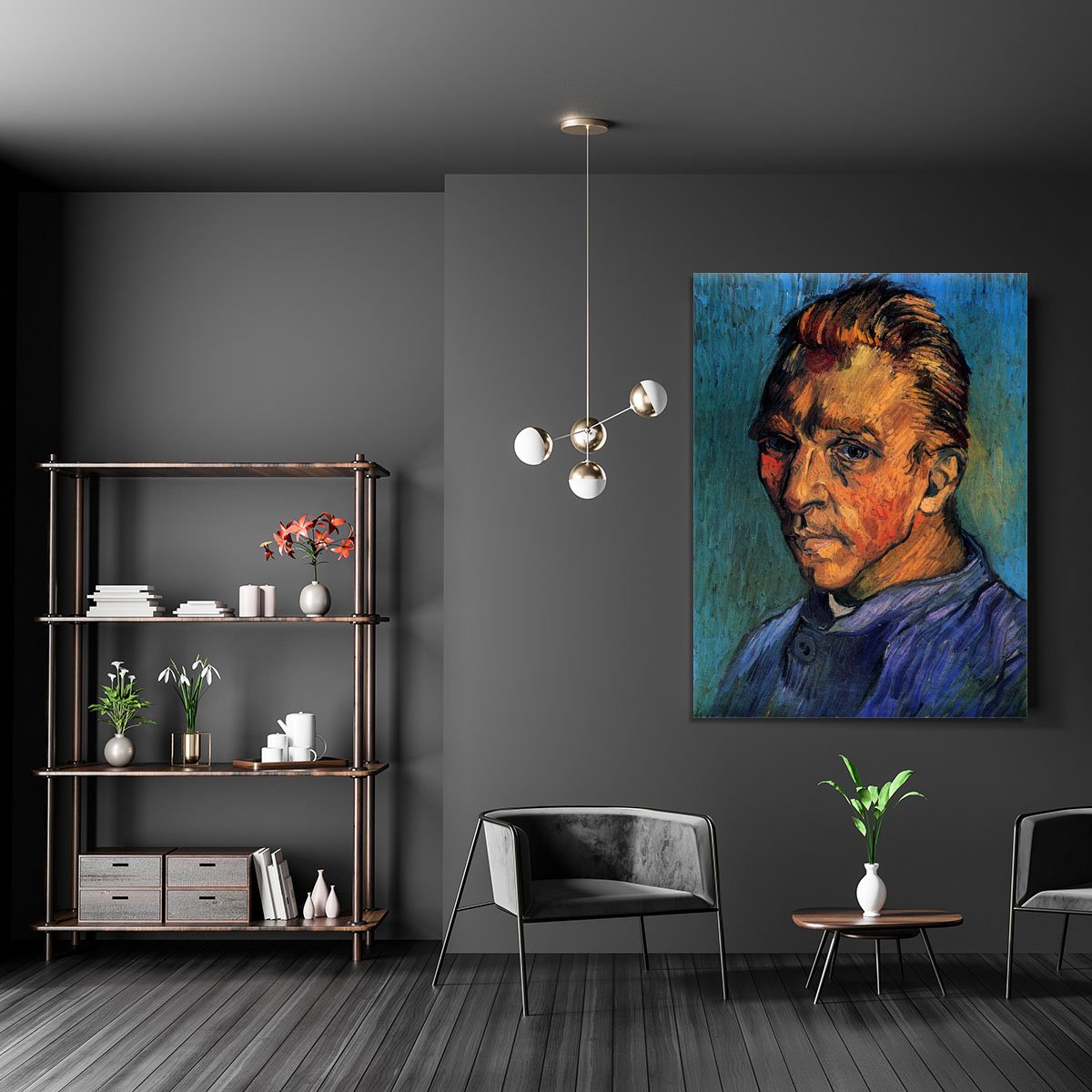 Self-Portrait by Van Gogh Canvas Print or Poster