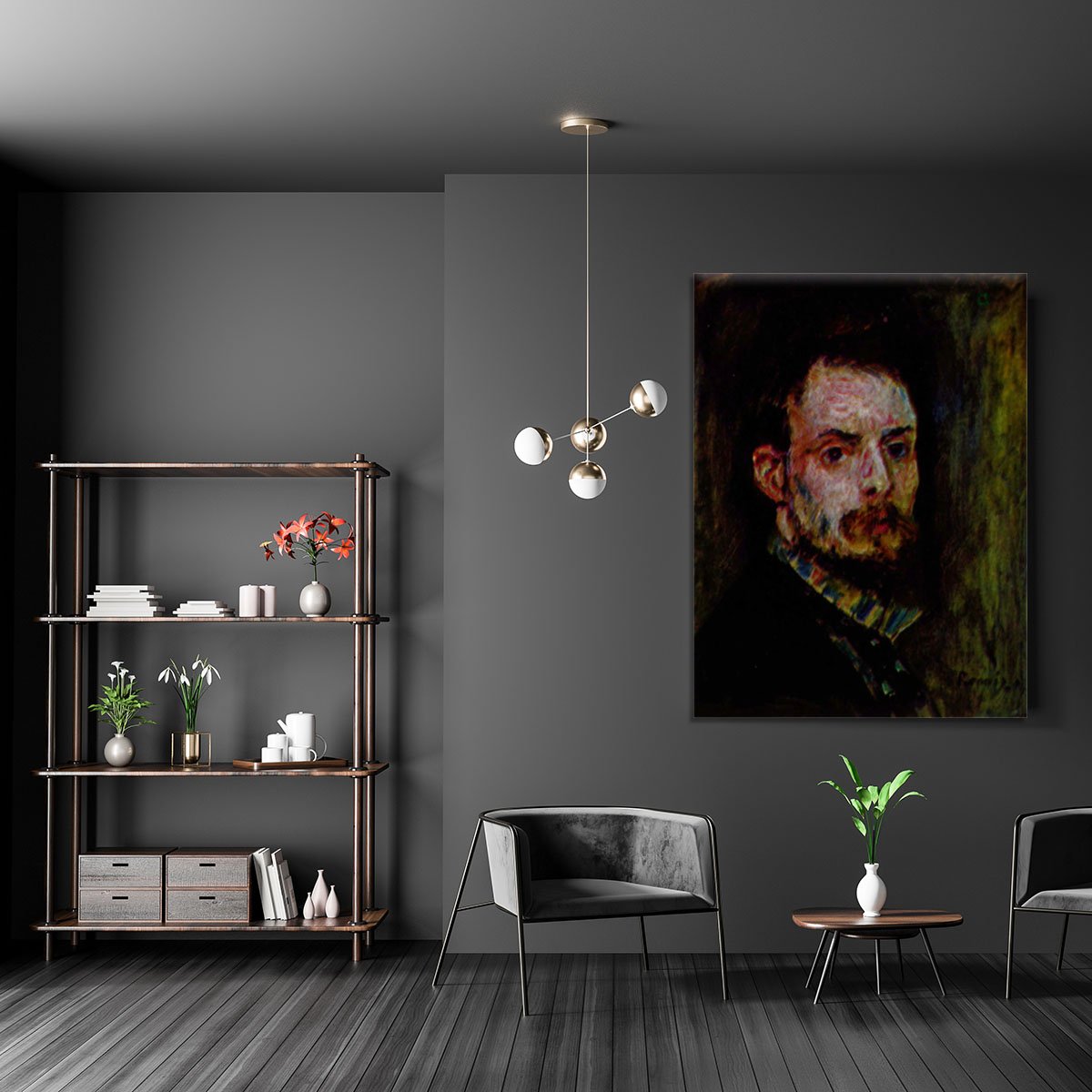 Self Portrait 2 by Renoir Canvas Print or Poster