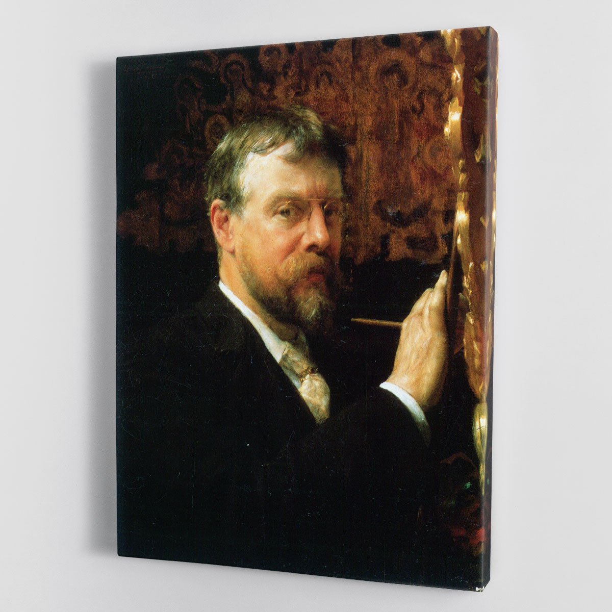Self Portrait by Alma Tadema Canvas Print or Poster