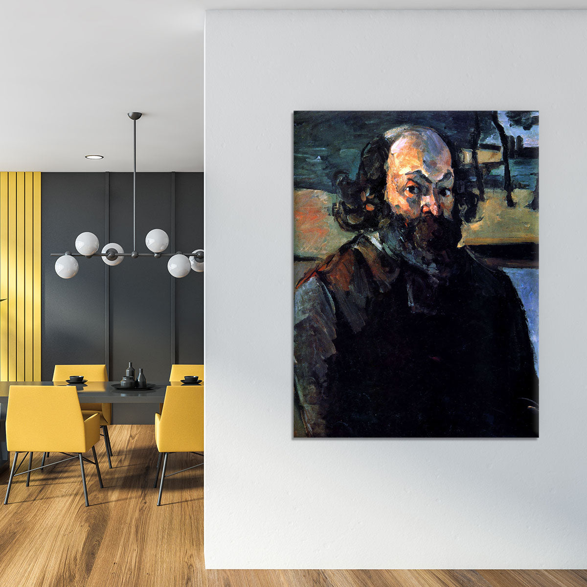 Self Portrait of Cezanne by Cezanne Canvas Print or Poster - Canvas Art Rocks - 4