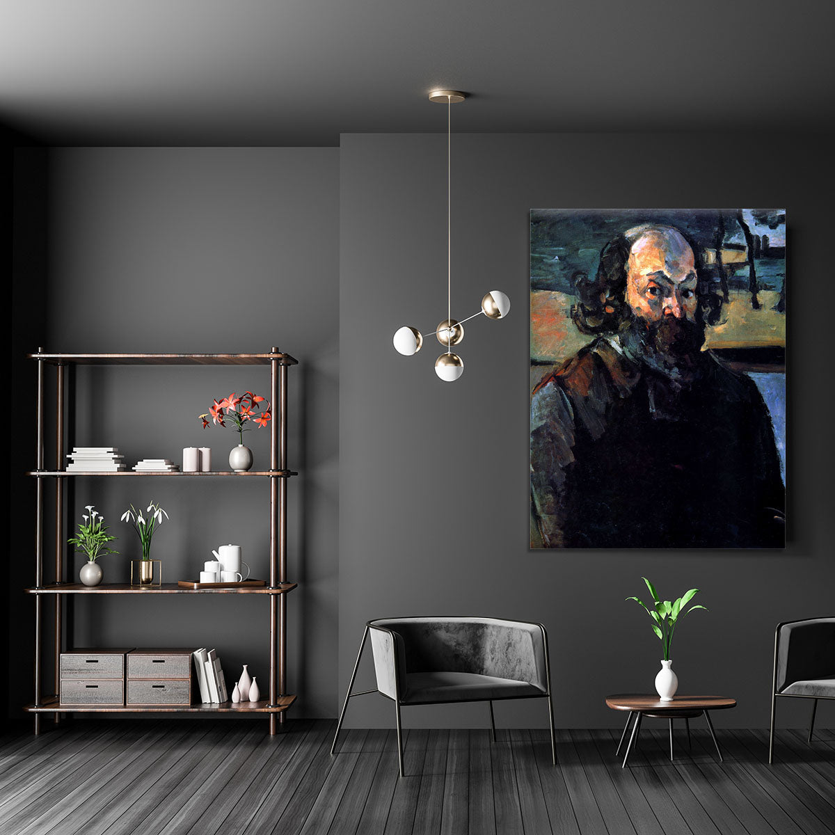 Self Portrait of Cezanne by Cezanne Canvas Print or Poster - Canvas Art Rocks - 5