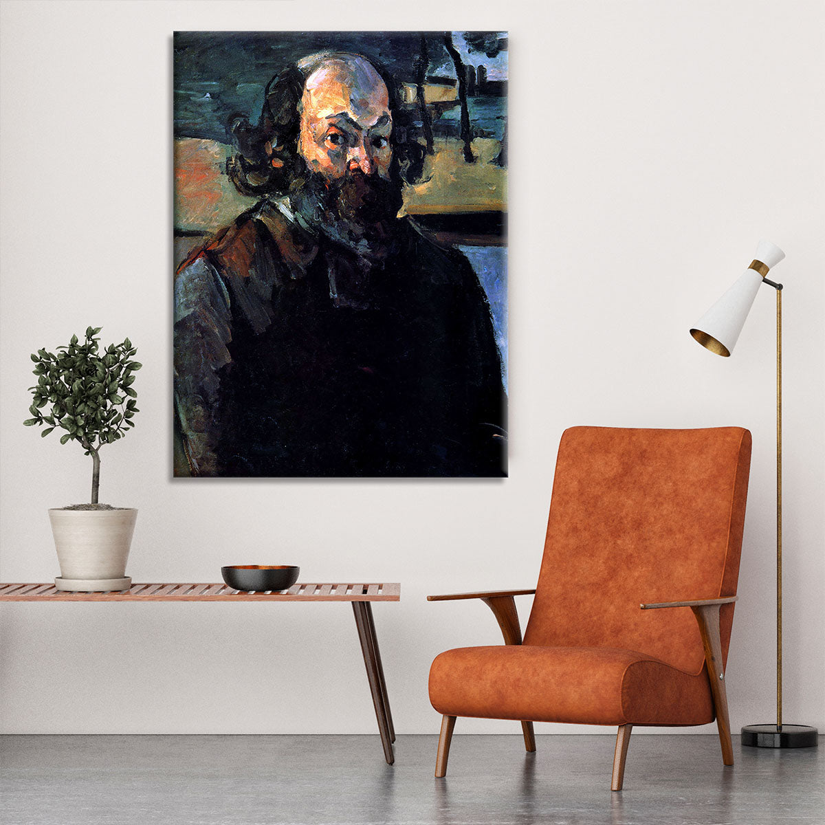 Self Portrait of Cezanne by Cezanne Canvas Print or Poster - Canvas Art Rocks - 6