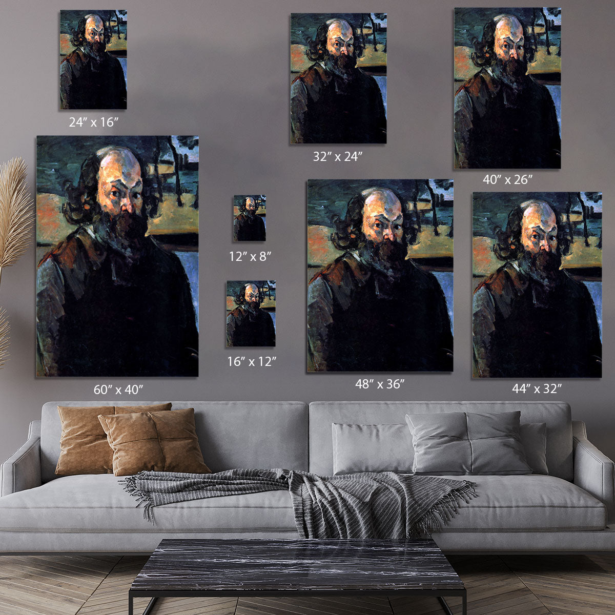 Self Portrait of Cezanne by Cezanne Canvas Print or Poster - Canvas Art Rocks - 7