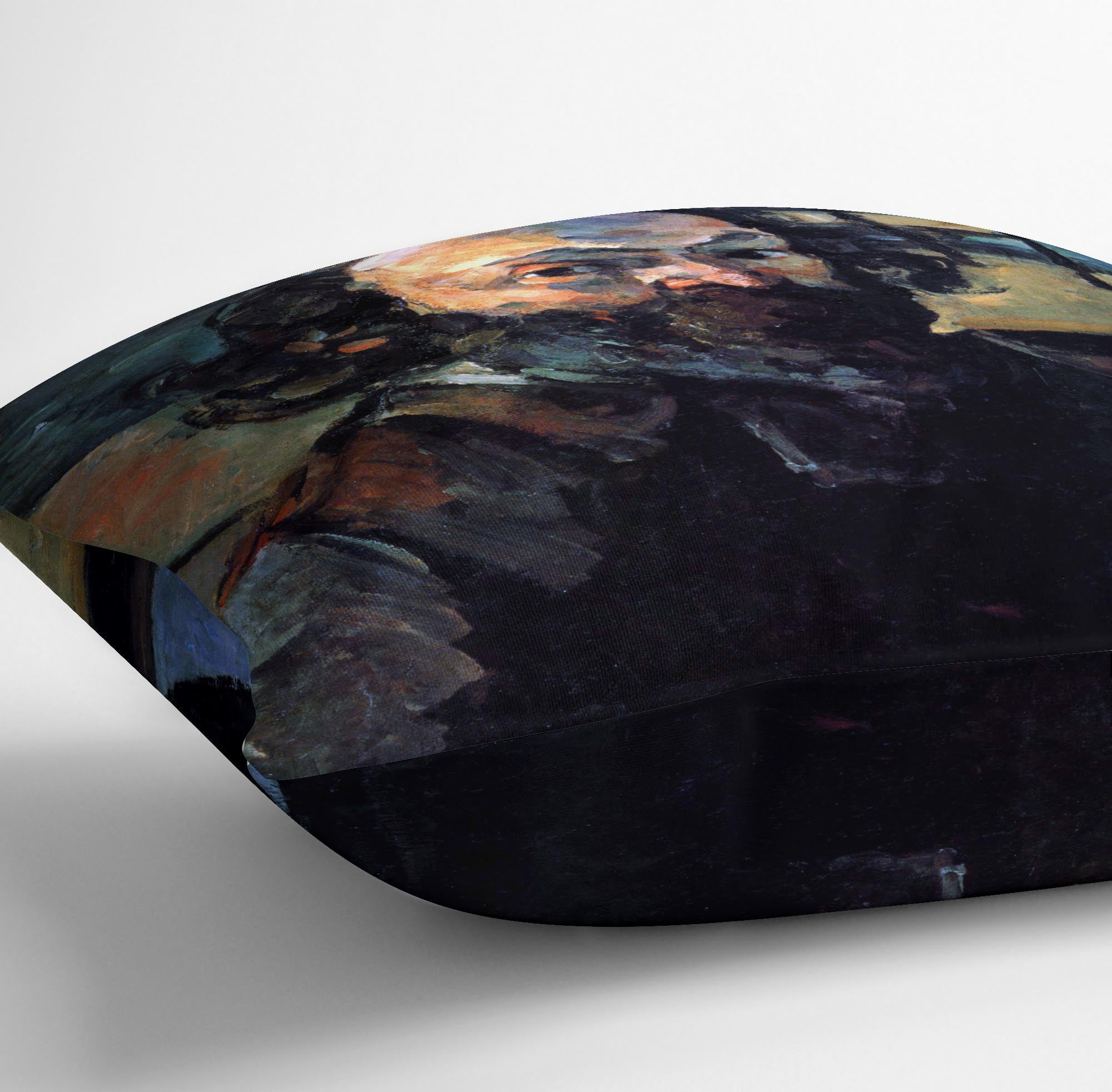 Self Portrait of Cezanne by Cezanne Cushion - Canvas Art Rocks - 3