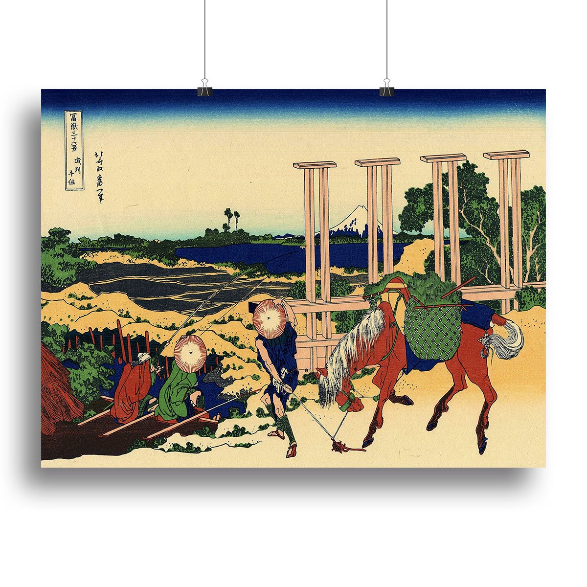 Senju by Hokusai Canvas Print or Poster