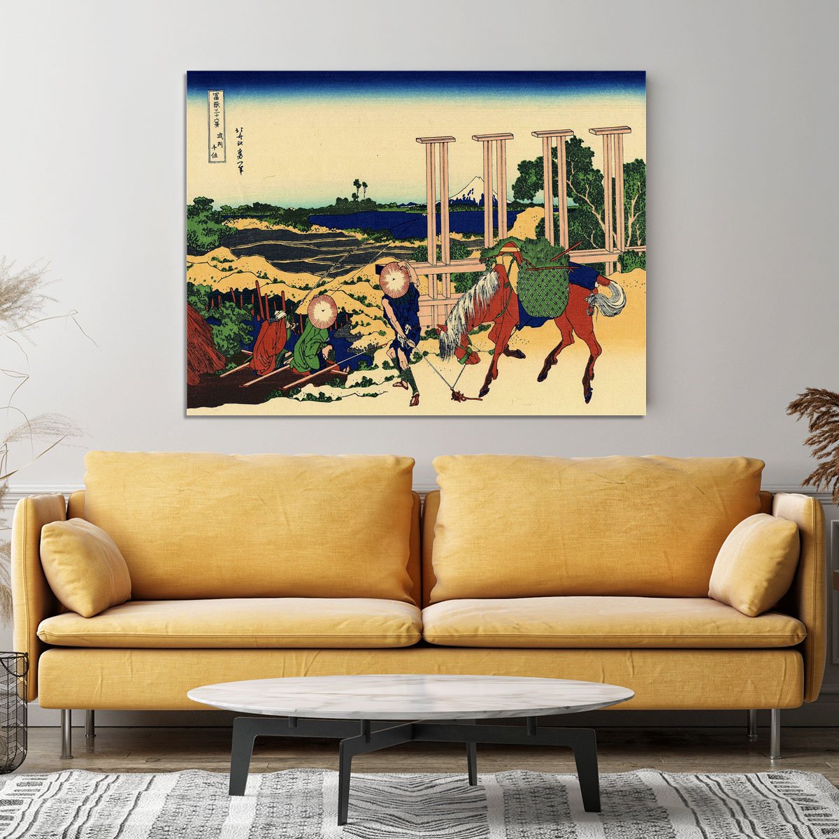 Senju by Hokusai Canvas Print or Poster