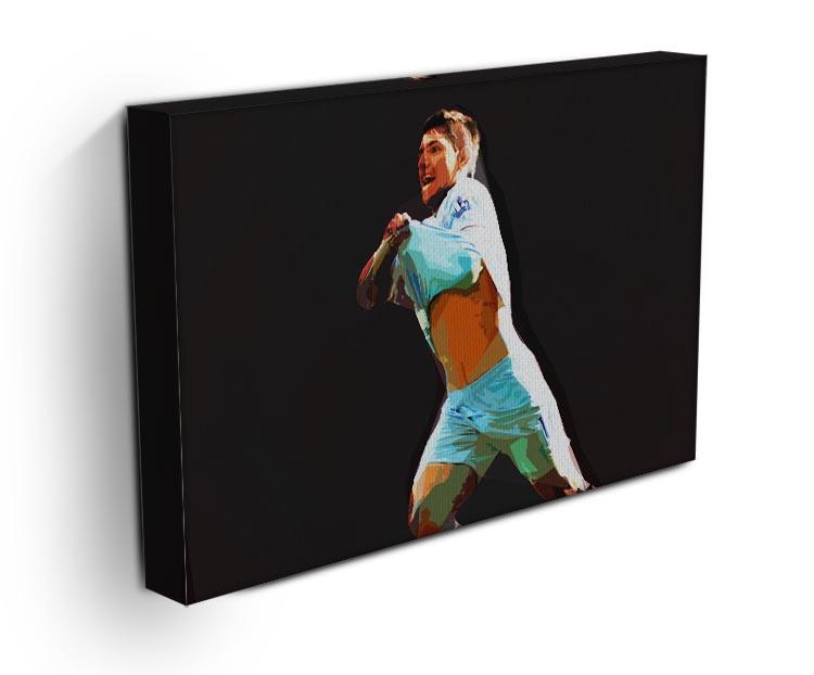 Sergio Aguero Canvas Print or Poster