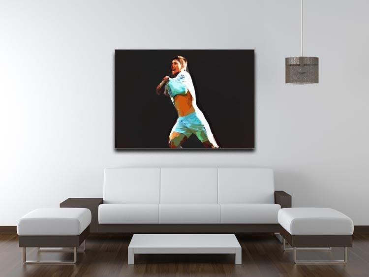 Sergio Aguero Canvas Print or Poster