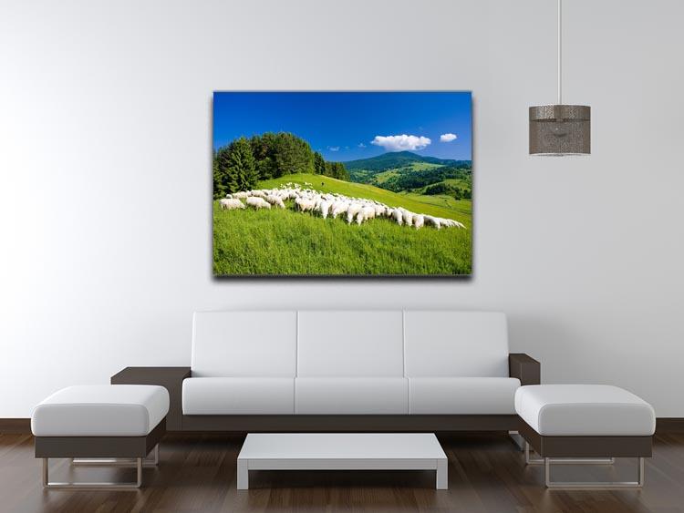 Sheep herds Canvas Print or Poster - Canvas Art Rocks - 4