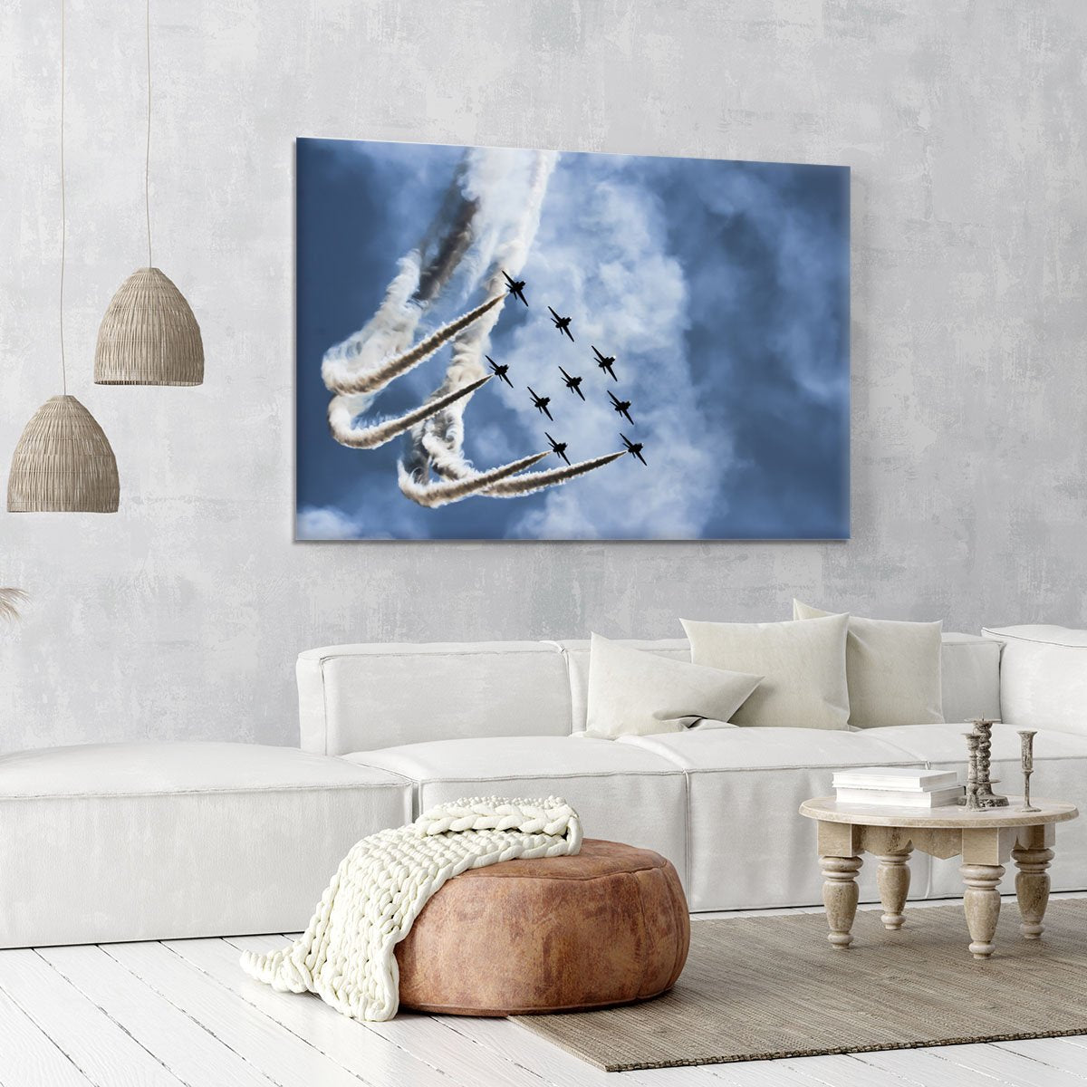 Show of force jets Canvas Print or Poster