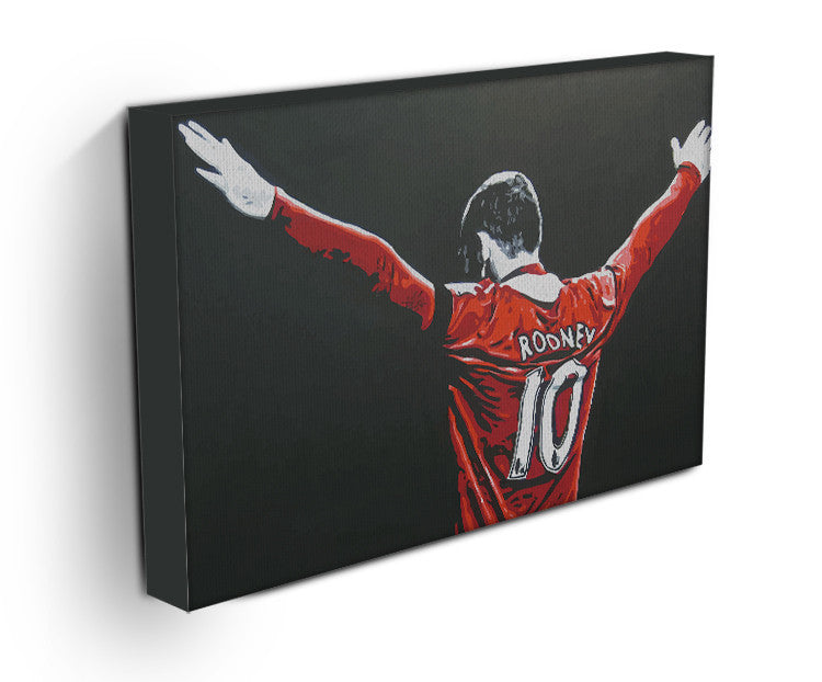 Wayne Rooney Canvas Print - Canvas Art Rocks - 3