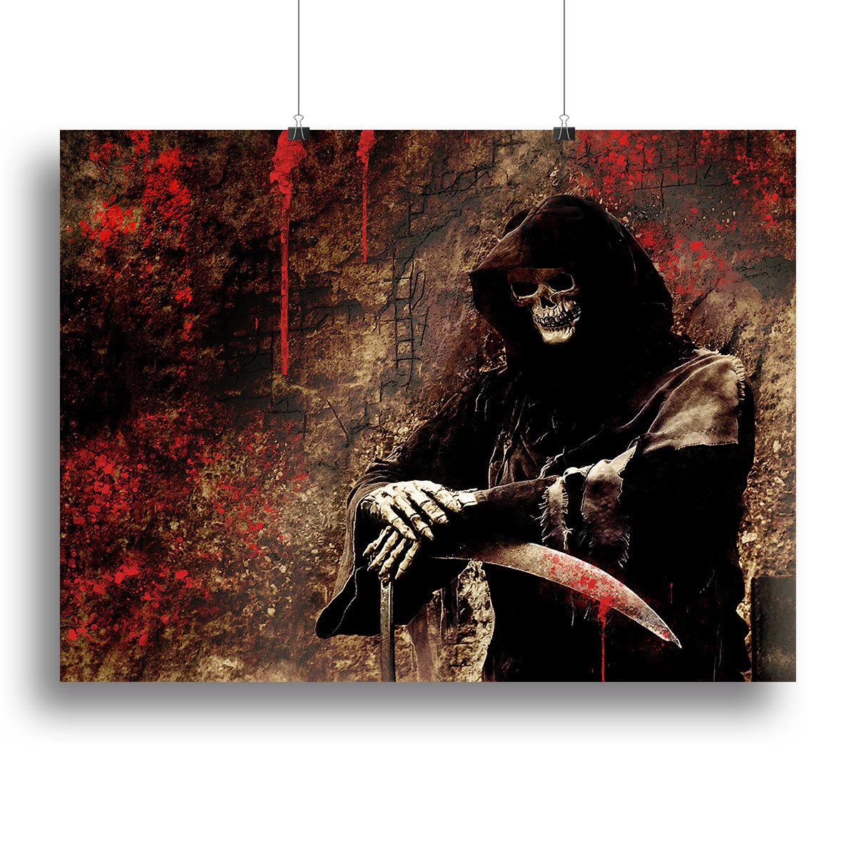 Skeleton Canvas Print or Poster