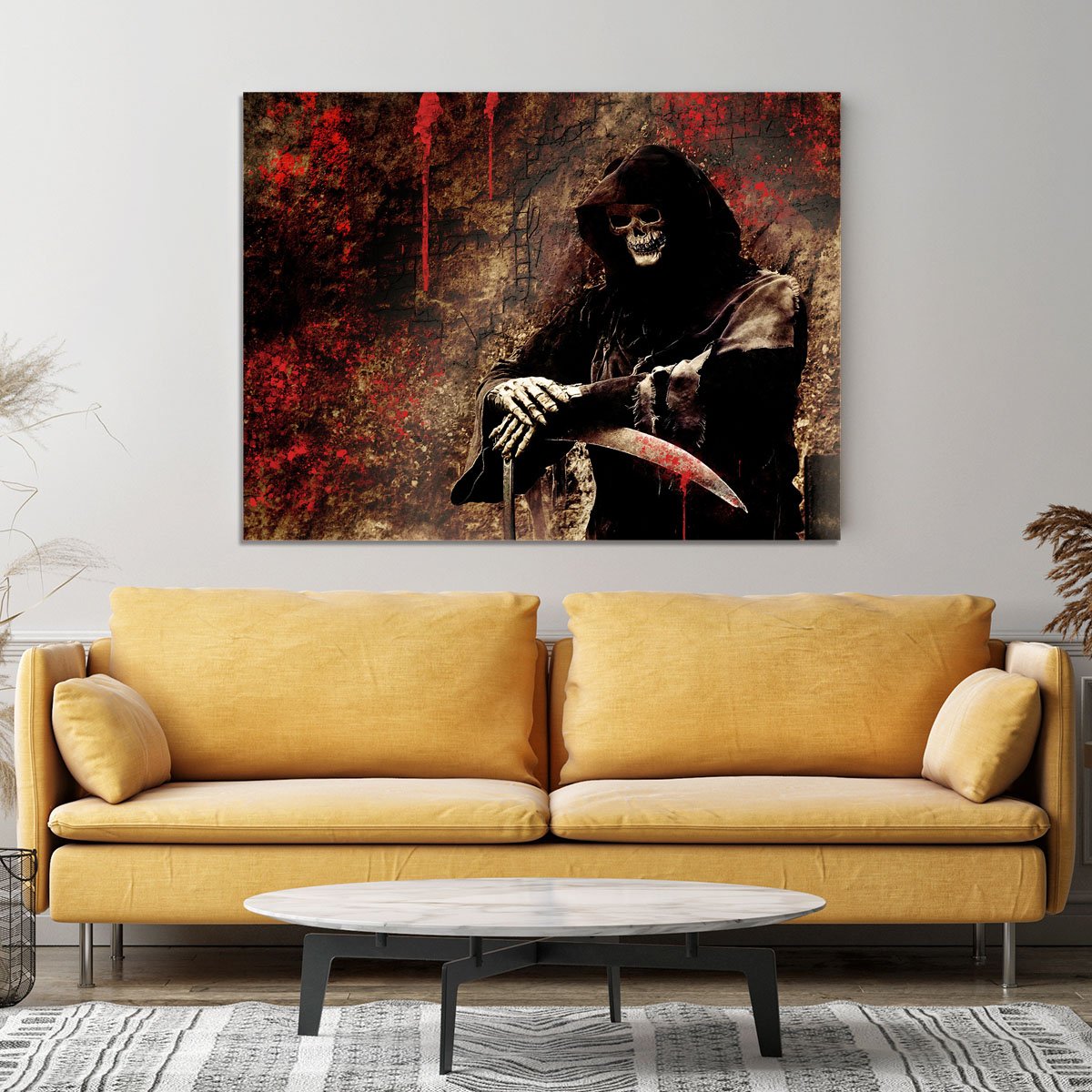 Skeleton Canvas Print or Poster