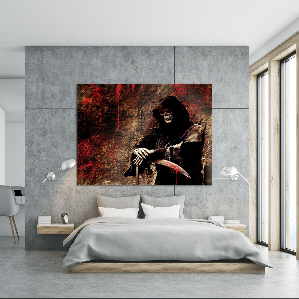 Skeleton Canvas Print or Poster