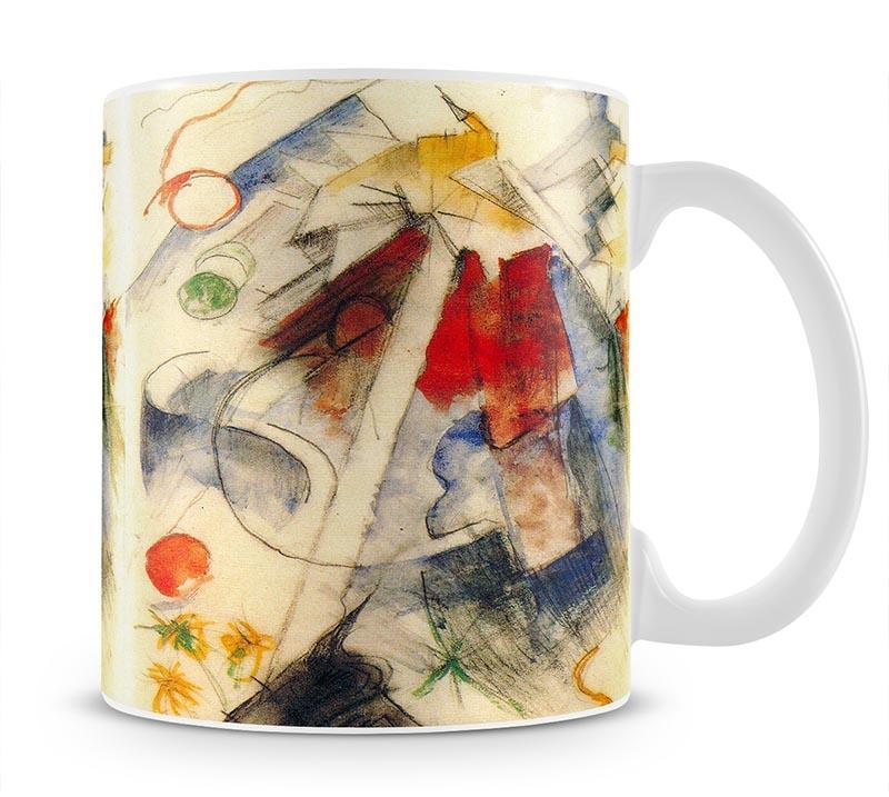 Sketch of the Brenner road 1 by Franz Marc Mug - Canvas Art Rocks - 1
