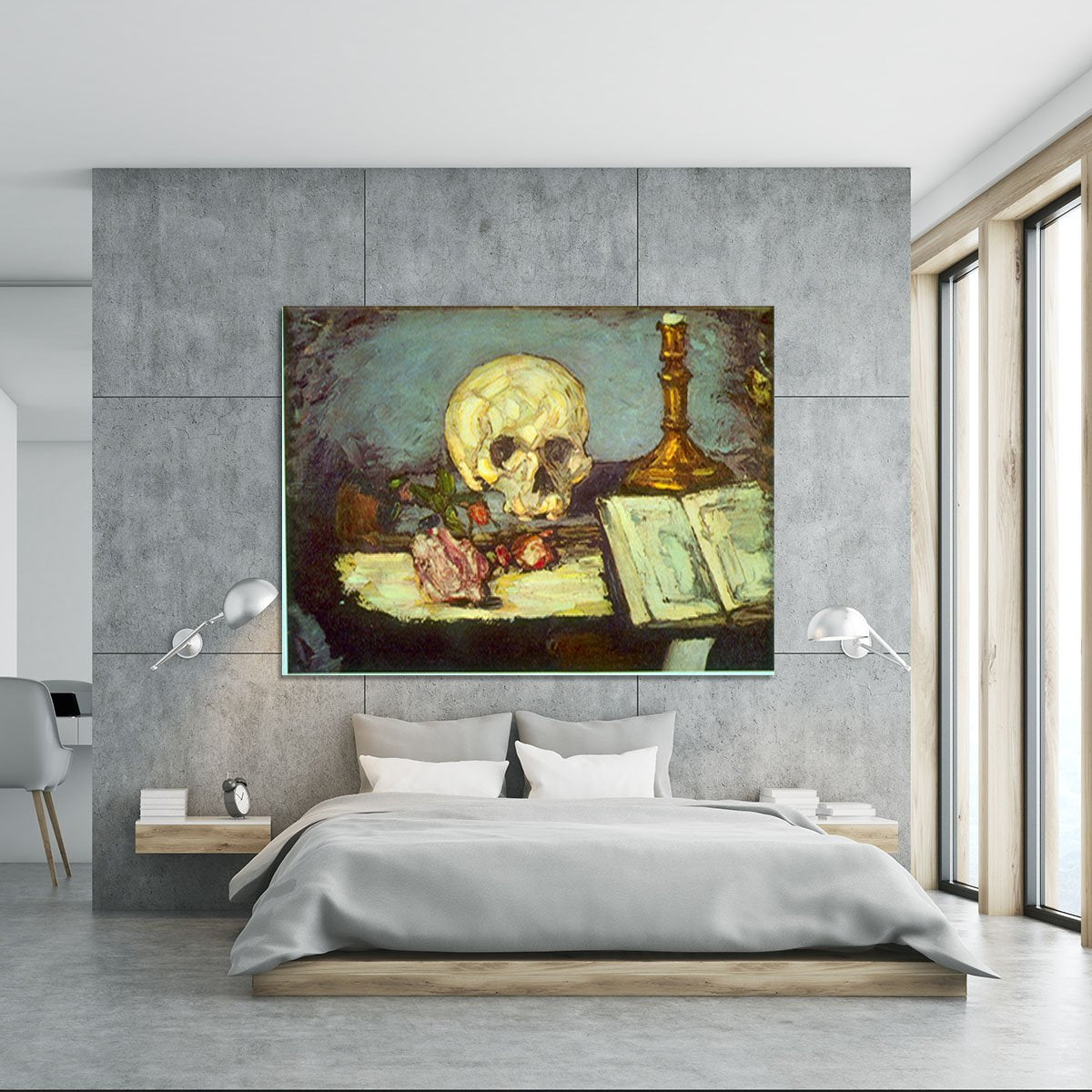 Skull by Degas Canvas Print or Poster